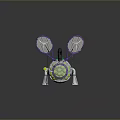 Industrial Robot Single Wheel Robot Double Wheel Robot Robot Robot Assistant Small Robot 3d model