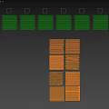 Decorative Wooden Component With Natural Wood Grain Texture And Circular Color Options