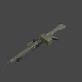 Weapons Light Machine Gun 3d model