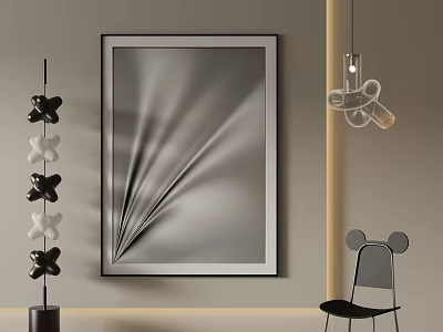 decorative painting 3d model