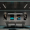 Modern Billiard Room Interior Design With Billiard Tables Contemporary Lighting And Comfortable Seating