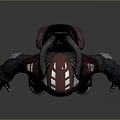 Advanced Futuristic Astronaut Spacesuit With Detailed Protective Design And Helmet For Space Missions
