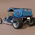 Type C Racing Retro Racing 3d model