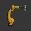 Modern Robot Arm Robot Arm Mechanical Arm Robot Arm Robot Head 3d model