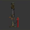 Bench Drill Vertical Drilling Machine Vertical Bench Drilling Machine Tools Hardware Tools Processing Tools Furniture 3d model