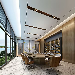 Conference Room 3d model
