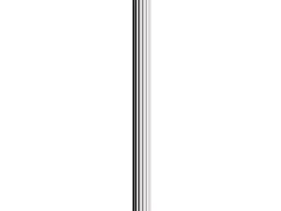 Elegant Classical Roman Column Design With Marble Fluted Shaft And Ornate Capital 3d model