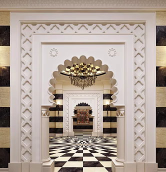 Door arch 3d model