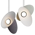 Modern chandelier 3d model