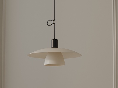 Modern chandelier 3d model