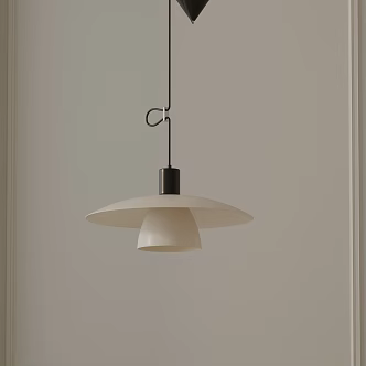 Modern chandelier 3d model