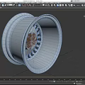 Sturdy Automotive Tire Wheel Rim With Ultratorq Traxis Spoke Design And Tested For Strength