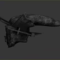 Futuristic Cosmic Spacecraft Design With Neon Accents And Advanced Structural Features