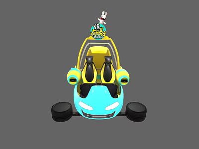 Crazy Bunny Modern Equipment 3d model Crazy Bunny Modern Equipment 3d model