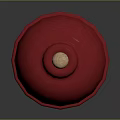 Red Rubber Plunger With Wooden Handle For Home Bathroom Cleaning Tools