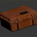 Durable Orange Protective Storage Case With Secure Latches And Brand Label
