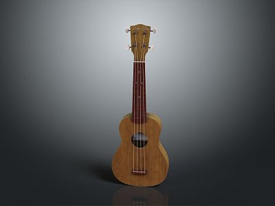 Guitar Classical Guitar Instrument String Plucked Instrument Western Instrument Western Music Equipment Western Equipment 3d model