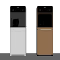 Stylish Standing Water Dispensers in White and Brown Modern Design for Daily Use