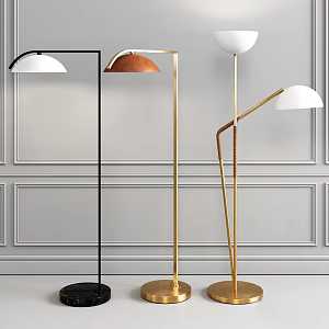 Modern floor lamp CB2 3d model
