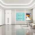 Modern Beauty Hair Salon Reception Area With Bright Spacious Interior Staff Member And Natural Light