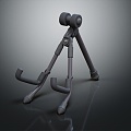 Modern stand violin ukulele stand violin stand violin stand 3d model