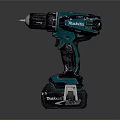 Makita Cordless Drill Professional Industrial Equipment With Powerful Motor And Ergonomic Grip