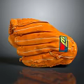 High Quality Orange Leather Wilson Baseball Glove Professional Sports Equipment For Players