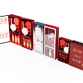 Various Types of Fire Protection Equipment with Hydrant Cabinets Extinguishers and Extinguisher Boxes