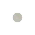 White Sphere Decorative Component Placed On Gray Floor Against Light Wall