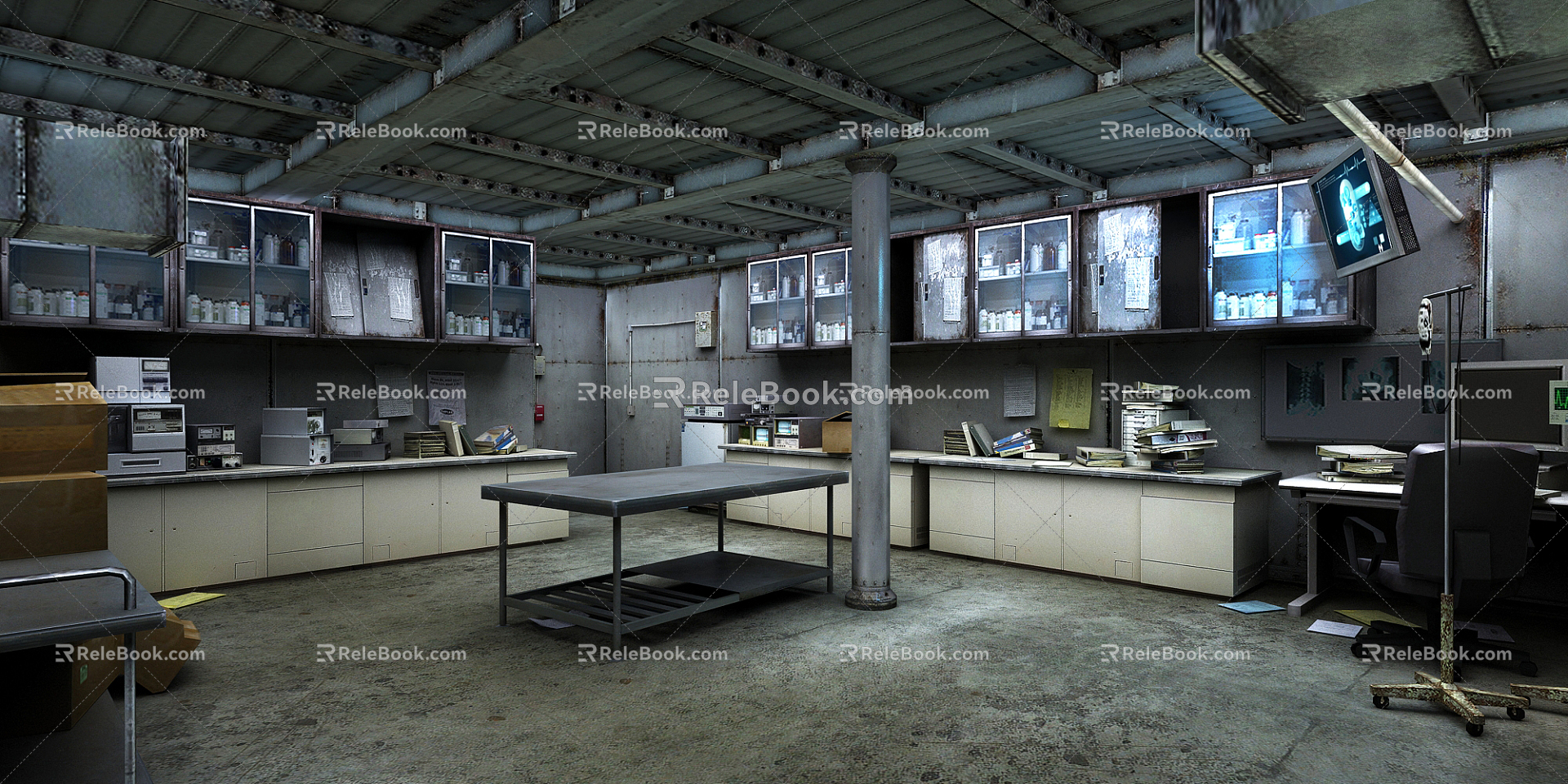 Industrial LOFT Laboratory 3d model