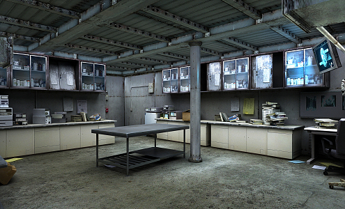 Industrial LOFT Laboratory 3d model