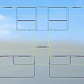 Modern Multi Storey Residential Building With Clean Design Gray White Exterior And Balconies