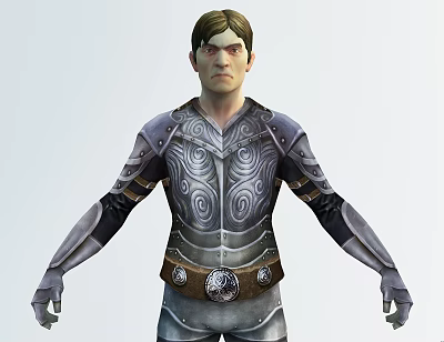 Modern Game Characters 3d model