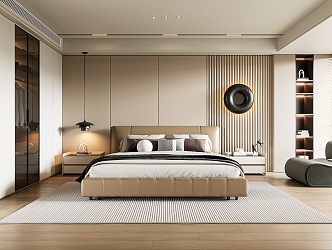 Modern Bedroom 3d model