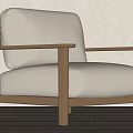 Single sofa 3d model