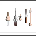 Nordic chandelier 3d model