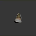 White Elegant Women's High Heels With Pointed Toe And Slim Heel