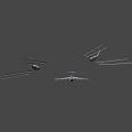 Military Transport Aircraft With Four Engines Large Wings And Silver Fuselage For Military Operations