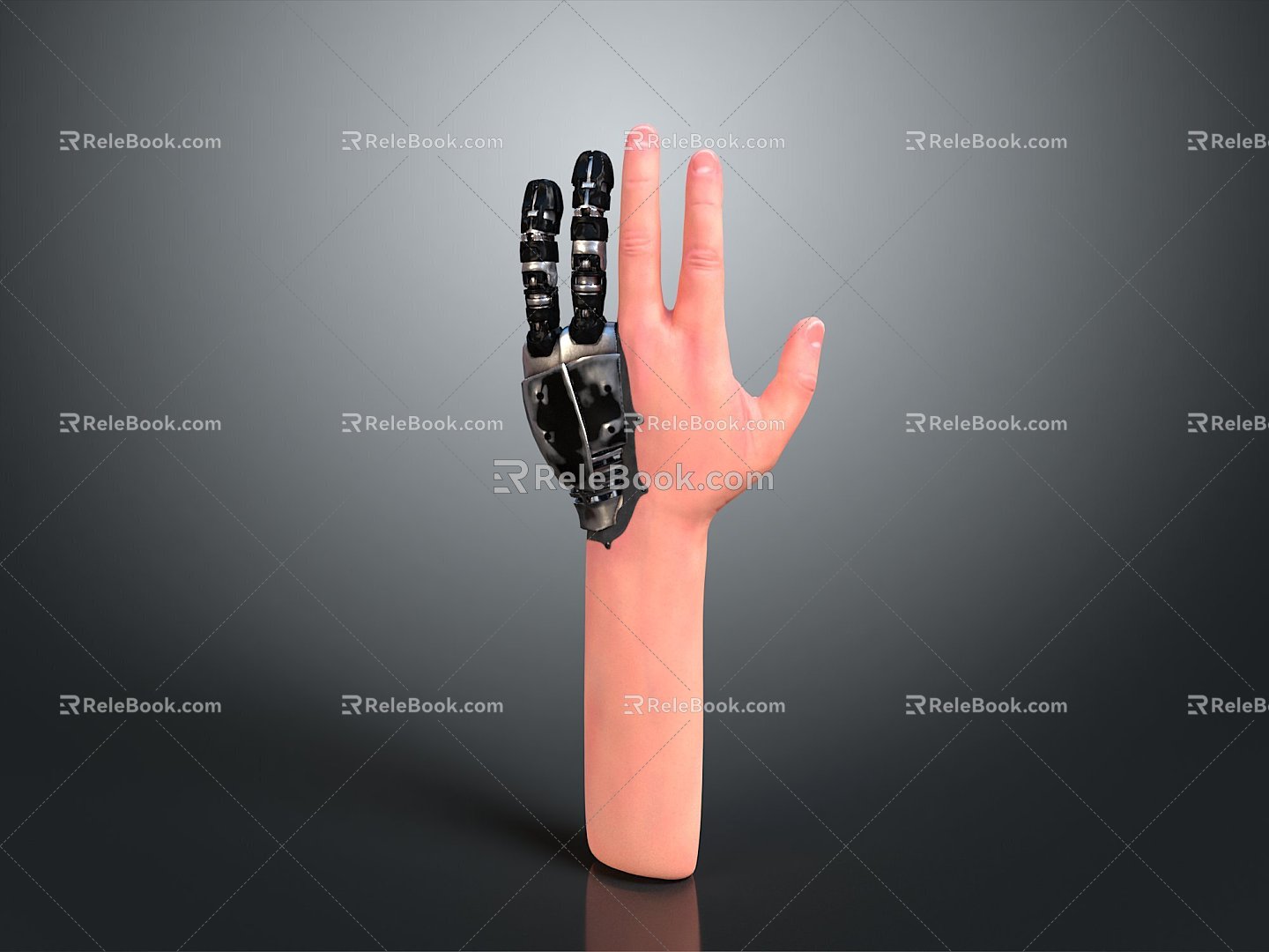 Science Fiction Gloves High-tech Gloves Mechanical Gloves Manipulator Machine Hand Machine Gloves Mecha Gloves 3d model