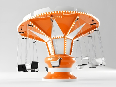 Park Carousel Modern Amusement Equipment model