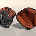 Wilson A500 ODA Professional Baseball Gloves Black Orange Leather Sports Equipment