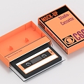 Tape Video Tape Audio Tape Cartridge 3d model