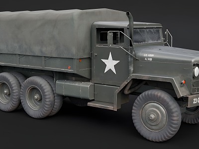 Military Truck Car Transport Vehicle Military Truck Military Truck Motor Vehicle 3d model