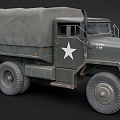 Military Truck Car Transport Vehicle Military Truck Military Truck Motor Vehicle 3d model