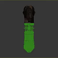 Detailed 3D Model of Sci Fi Weapon With Mechanical Components and Dark Finish