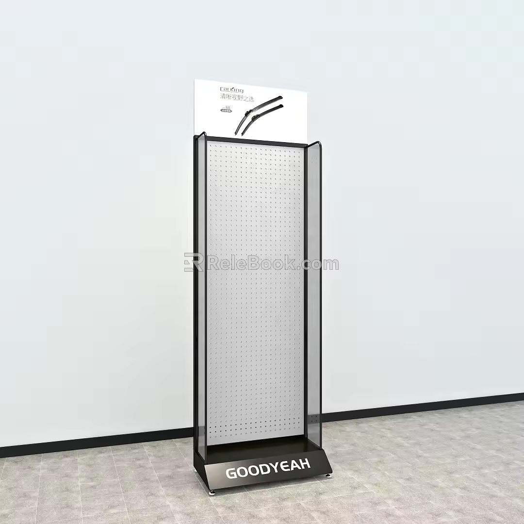 Shelf Custom Rack Display Rack Product Rack Iron Rack Roller Rack Rotating Rack Steel Structure Headset Display Rack Jewelry Rack Vertical Display Rack Hook 3d model