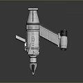 Cosmic Aerospace Spacecraft With Main Cabin Wings Thrusters Windows And Ladder