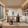 Quiet Study Middle Ancient Study 3d model