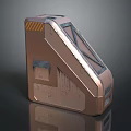 Modern Bullet Box Automatic Rifle Bullet Box Bullet Pistol Bullet 3d model