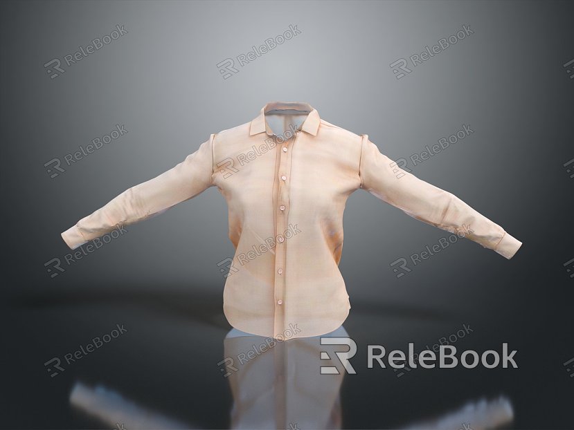 Modern Shirt Shirt Long Sleeve Shirt Thin Shirt model